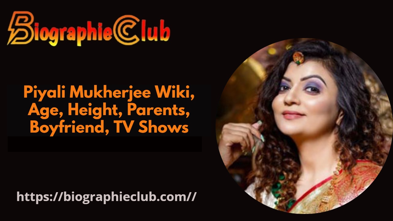 Piyali Mukherjee Wiki